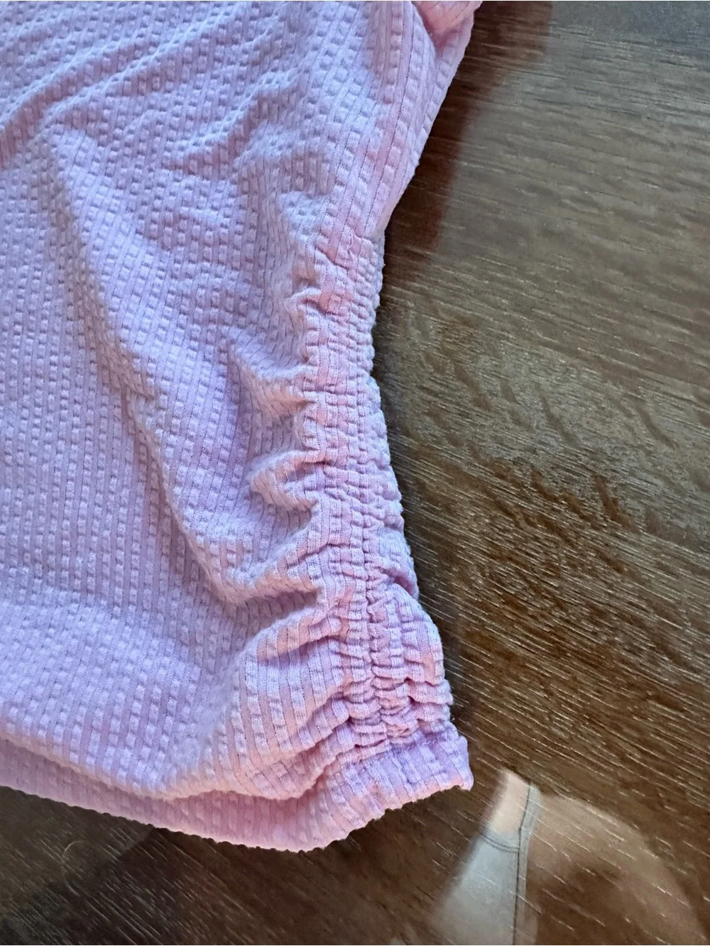 abercrombie kids Pink Short-Sleeve Textured Tee